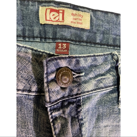 Lei Jeans with Rhinestones size 13 - Picture 7 of 7